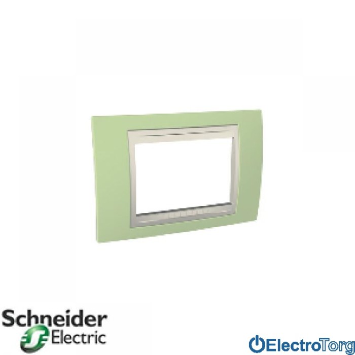 Рамка 3-модульная горизонтальная Unica Plus Schneider