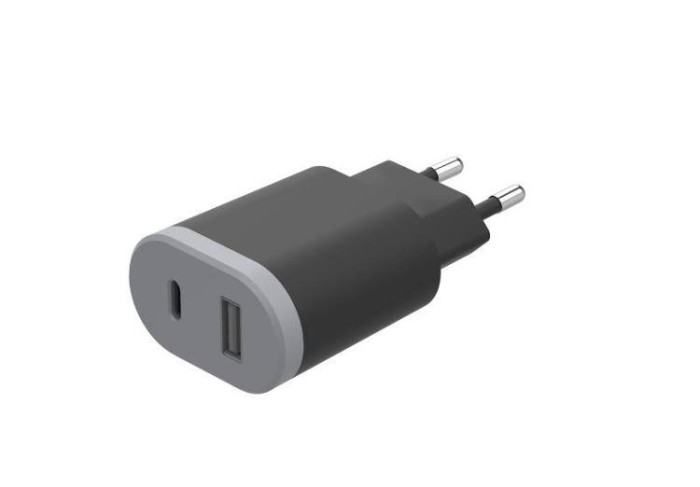 купить купить Зарядний пристрій HAVIT HV-UC1011 USB+Type-C 15W 3.1A Black  