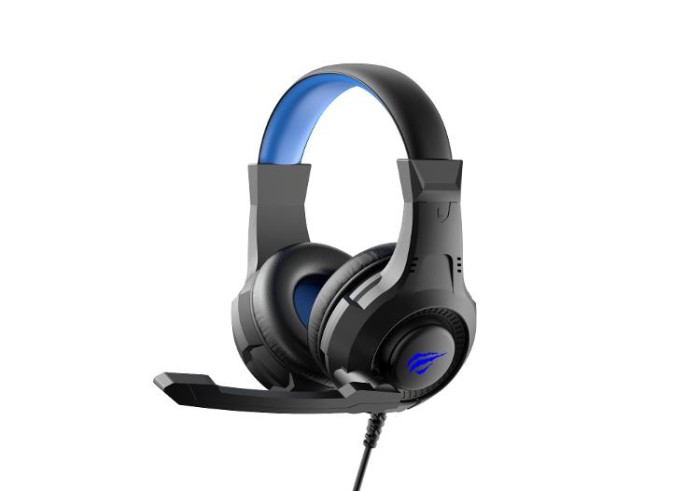 купить купить Ігрові навушники з мікрофоном HAVIT HV-H2031d Black/Blue USB + 3.5мм  