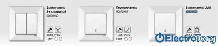 купить купить VI KO MERIDIAN Кнопочный выключатель  