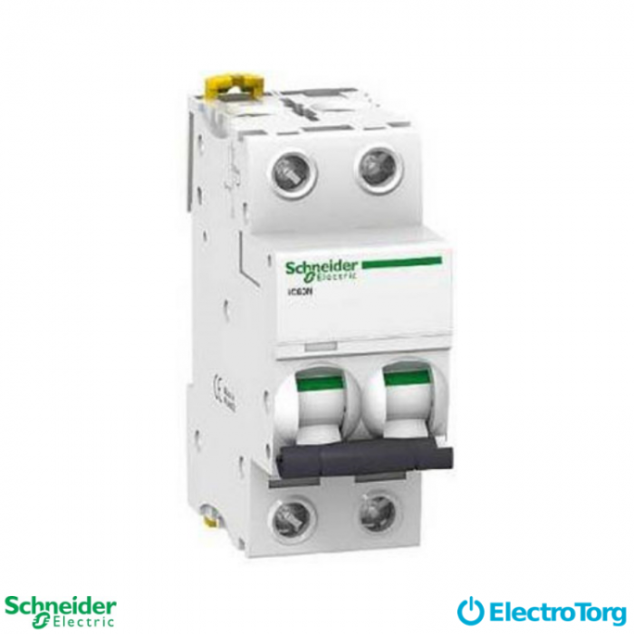 купить купить Автоматический выключатель iC60N 2P 16A C Schneider Electric  