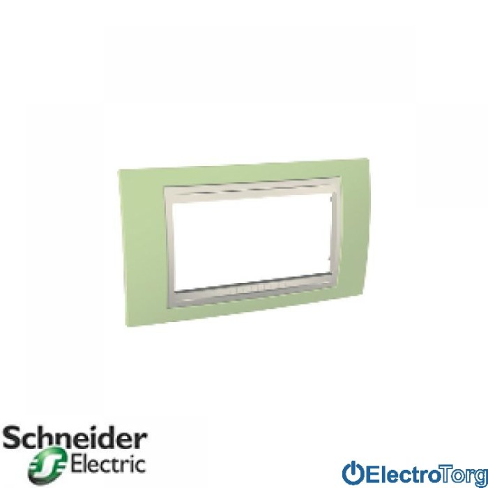 Рамка 4-модульная горизонтальная Unica Plus Schneider