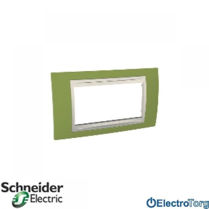 Рамка 4-модульная горизонтальная Unica Plus Schneider