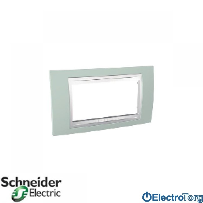 купить купить Рамка 4-модульная горизонтальная Unica Plus Schneider  