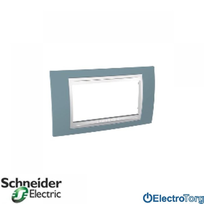 купить купить Рамка 4-модульная горизонтальная Unica Plus Schneider  