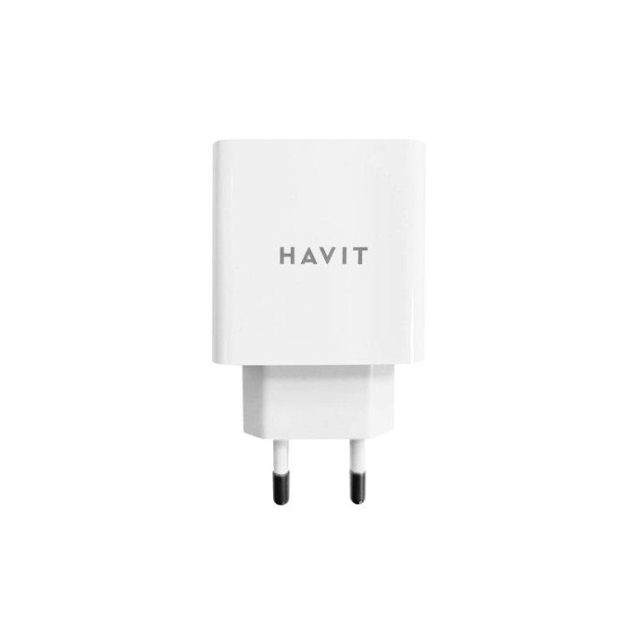 купить купить Швидкий зарядний пристрій HAVIT HV-UC1015 USB 18W 3.1A QC3.0 White  