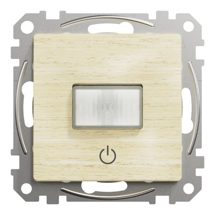 Датчик руху з вимикачем 160°, 10A, Береза Sedna Elements Schneider Electric