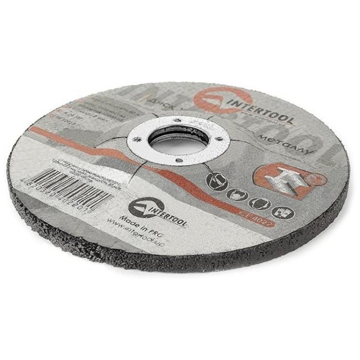 купить купить Диск зачистной по металлу 125x6x22,2 мм INTERTOOL CT-4022  