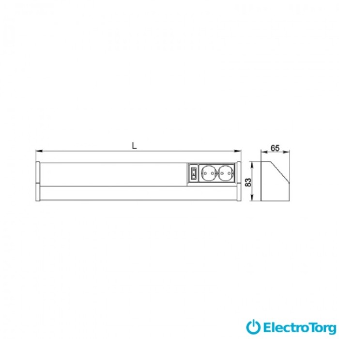 купить купить Светильник ЛПО3020 10Вт 230В T8/G13 ИЭК(IEK)  