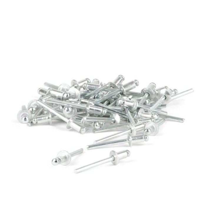 купить купить Заклепка алюминиевая 4,8x8,0 мм, упаковка 50 шт INTERTOOL RT-4808  