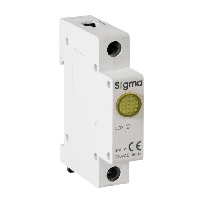 купить купить Индикатор Светосигнальный модульный SIGMA 220V AC, желтый  