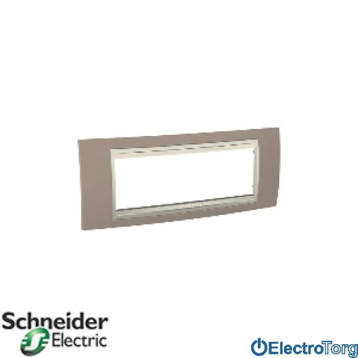 купить купить Рамка 6-модульная горизонтальная Unica Plus Schneider  