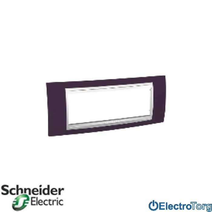 купить купить Рамка 6-модульная горизонтальная Unica Plus Schneider  