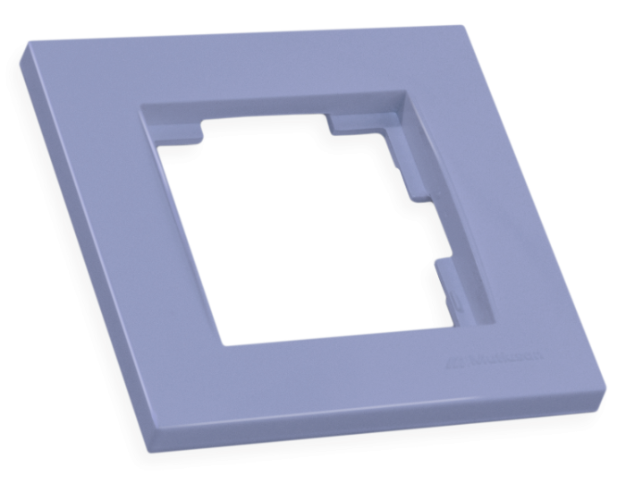 Рамка одномісна RITA, Mutlusan, фіолетовий, (2220 800 1125)