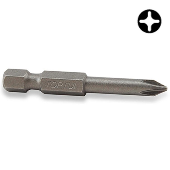 купить купить Бита магнитная TOPTUL 1/4&quot; 50мм PH2 Anti-Slip (под шуруповерт) FSMA0802  