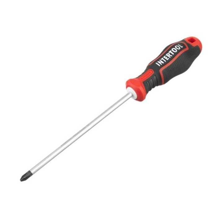 купить купить Отвертка крестовая PH2*150 мм, S2, STORM INTERTOOL VT-3422  