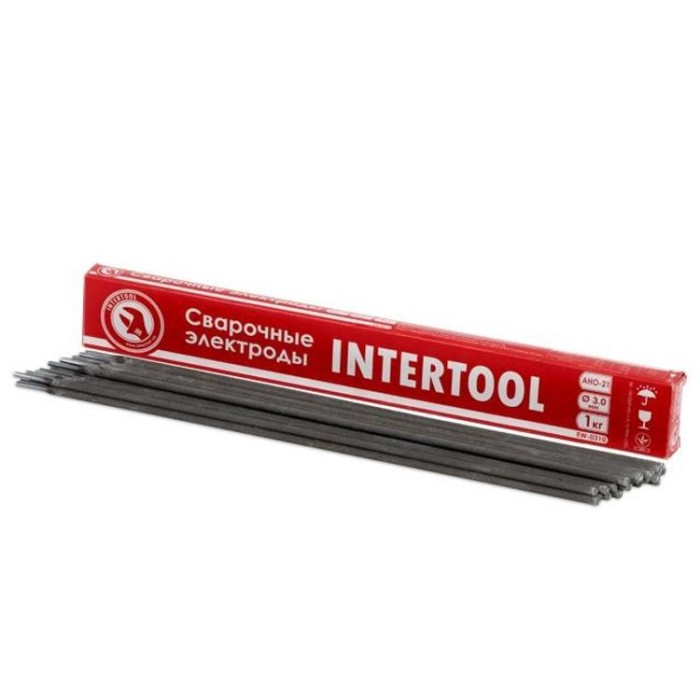 купить купить Электроды сварочные, Ø 3 мм, уп. 1 кг. INTERTOOL EW-0310  