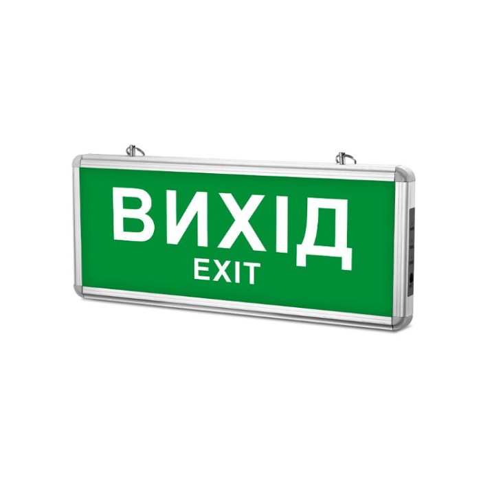 купить купить LED світильник аварійний ВИХІД односторонній TITANUM 230V  