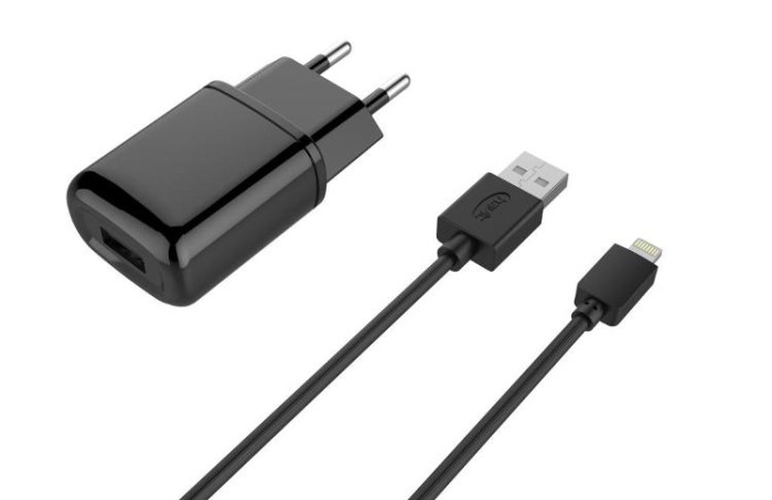 купить купить Зарядний пристрій HAVIT HV-ST809 USB з Lightning кабелем (5V/2A)  