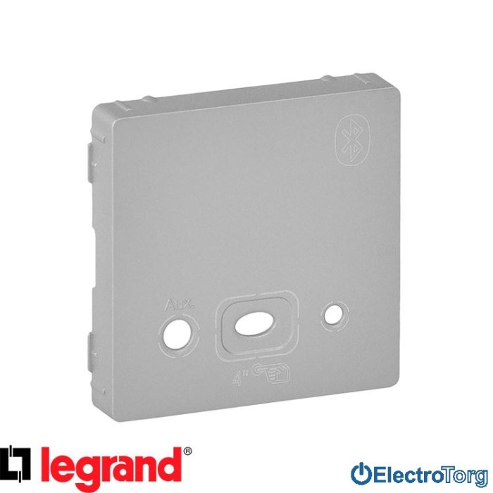 купить купить Лицевая панель модуля Bluetooth алюминиевая Valena LIFE Legrand  