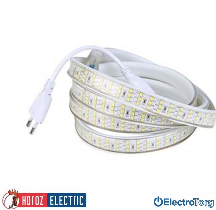 купить купить Светодиодная лента &quot;GANJ&quot; 220-240V 28x35 SMD IP65 3000/4200/6400К Horoz Electric (Хороз Электрик)  