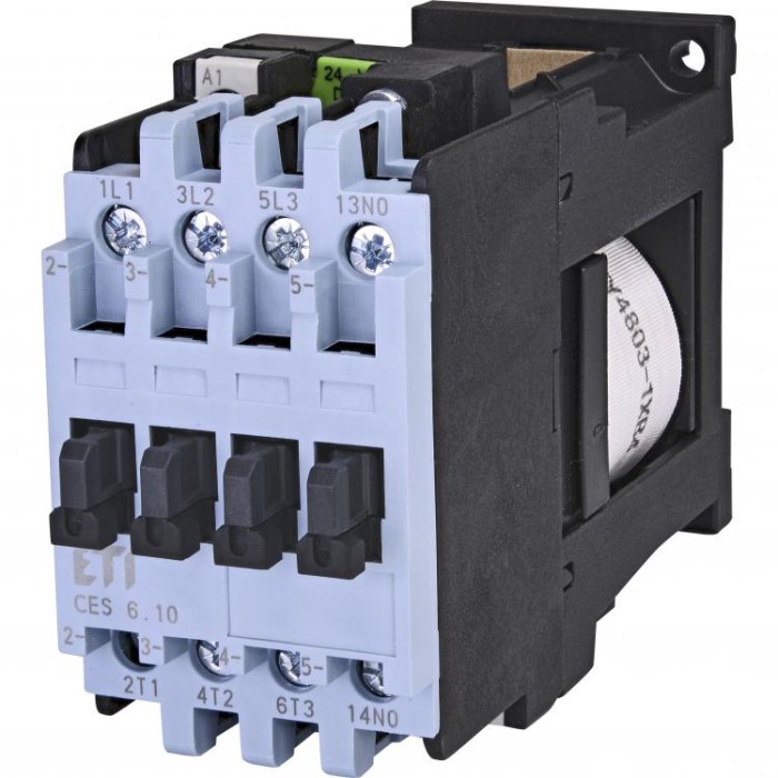 Контактор CES 6.10 (2,2 kW) 24V DC ETI