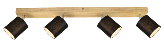 Світильник VELMAX V-TPL-SP011-4, max 35W, E14, 220V