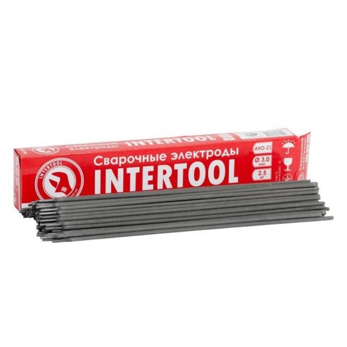 купить купить Электроды сварочные, Ø 3 мм, уп. 2,5 кг. INTERTOOL EW-0325  