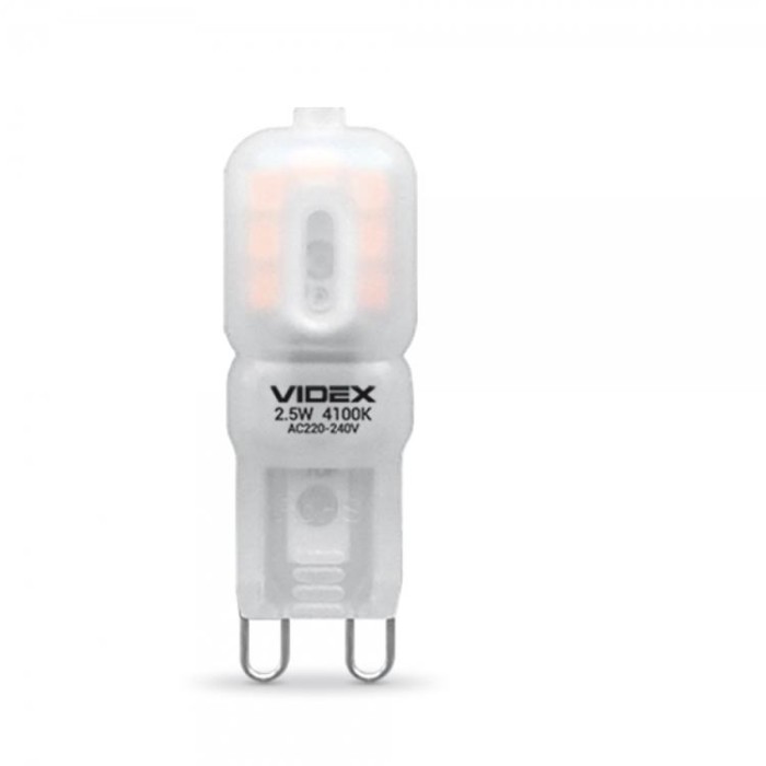 купить купить LED лампа G9e 2.5W G9 4100K VIDEX  