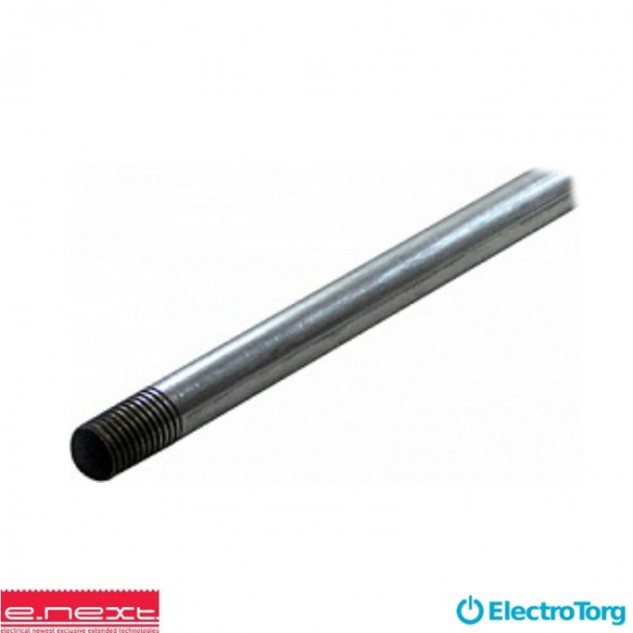 купить купить Труба металлическая e.industrial.pipe.thread.1-1/4 с резьбой , 3.05 м E-next  