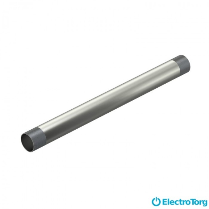 купить купить Труба металлическая e.industrial.pipe.thread.1-1/4 с резьбой , 3.05 м E-next  