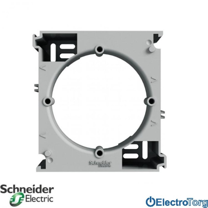 Коробка для наружного монтажа дополнительная алюминий Asfora Schneider Electric (Шнайдер Электрик)