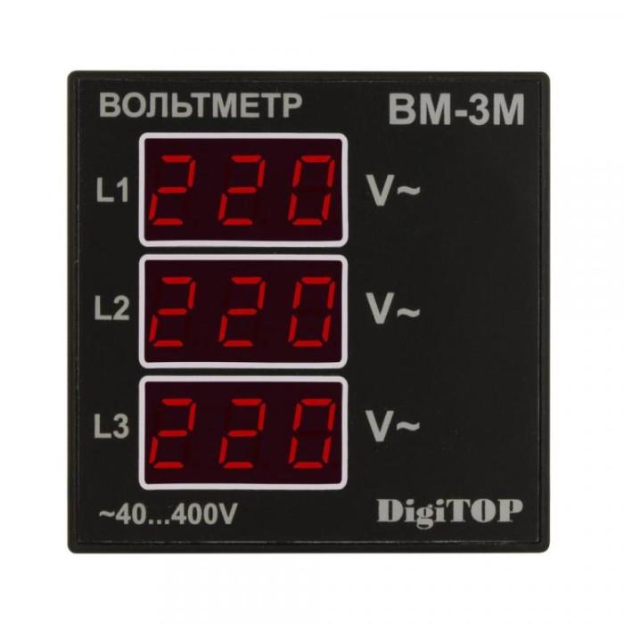 купить купить Вольтметр DigiTOP BM-3M  