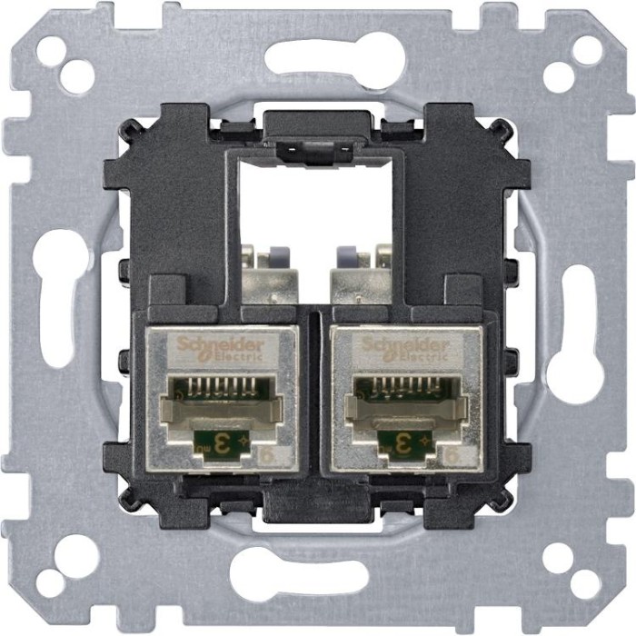 купить купить Механизм розетки 2хRJ45 кат.5e STP Schneider Electric (Шнайдер Электрик)  