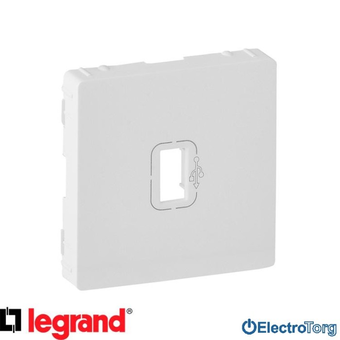 купить купить Лицевая панель USB розетки белая Valena LIFE Legrand  