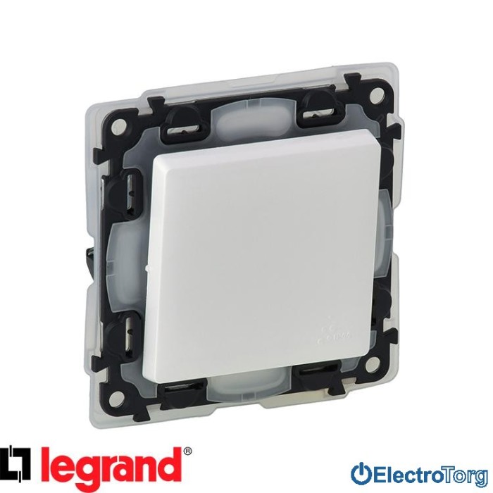 купить купить Механизм переключателя 1-клавишного 10AX IP44 белый Valena LIFE Legrand  