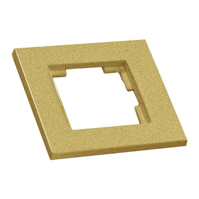 Рамка одномісна RITA, Mutlusan, &amp;quot;золото&amp;quot;, (2220 800 1180)