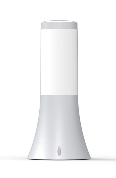 Світильник GARDEN малий, 40W, E27, IP44, ударост. PC/PP, сірий, (016 038 010119)