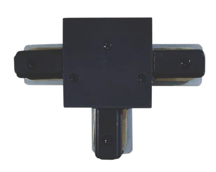 З'єднувач вбудованого шинопроводу VELMAX V-TC-R, Т-подібний, чорний