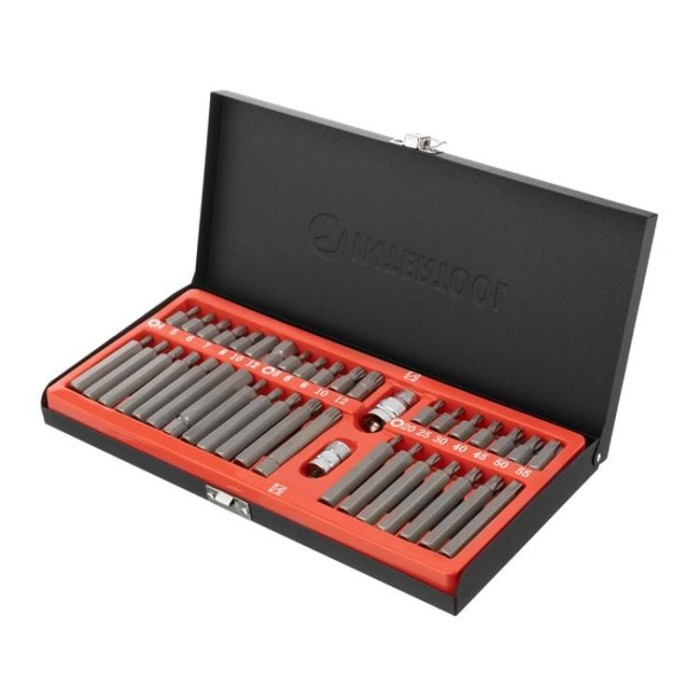 купить купить Набор звезд и шестигранников 40ед., S2 STORM INTERTOOL ET-8041  