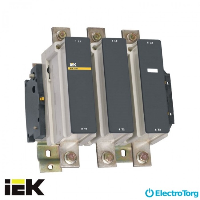 купить купить Контактор КТИ-7630 630А 380В/АС3 ИЭК(IEK)  