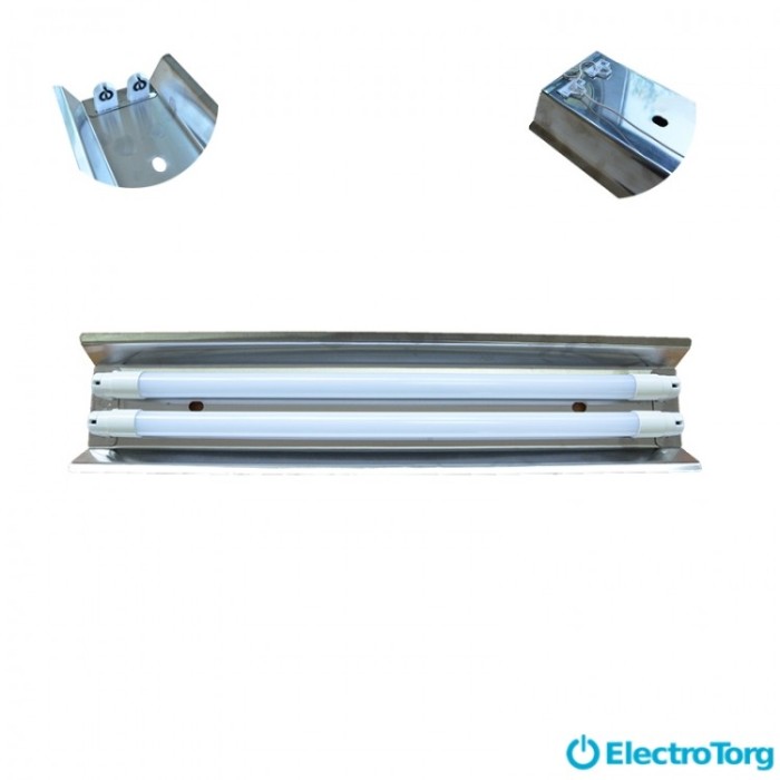 купить купить Светильник светодиодный П-645 (нерж.) ElectroTorg  