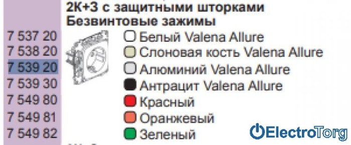купить купить Механизм розетки с заземлением и защитными шторками 16AX автоматические клеммы алюминиевый Valena ALLURE Legrand  