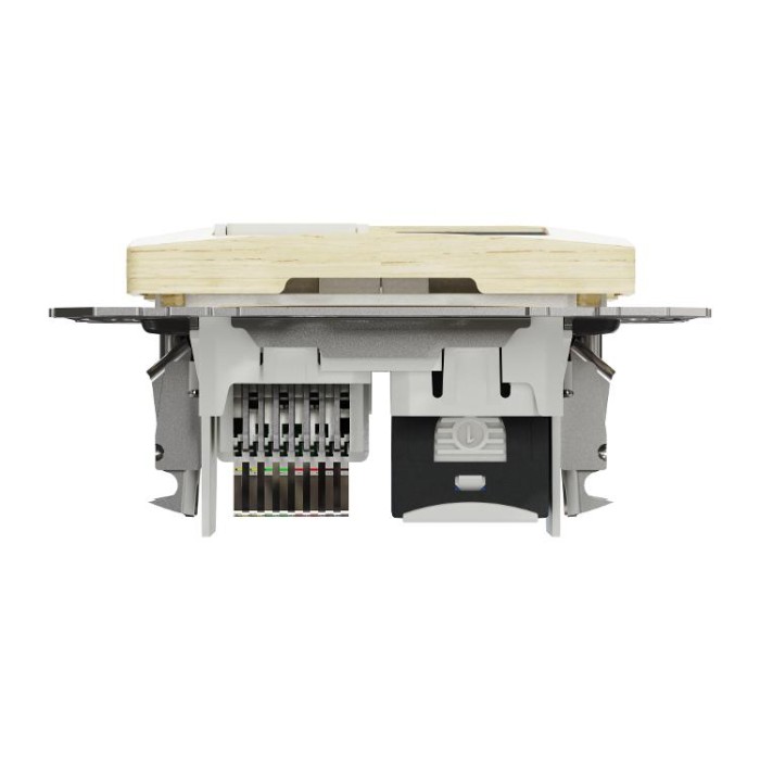 Розетка телекомунікаційна RJ45+RJ11 6UTP, береза, Sedna Design&amp;Elements Schneider Electric