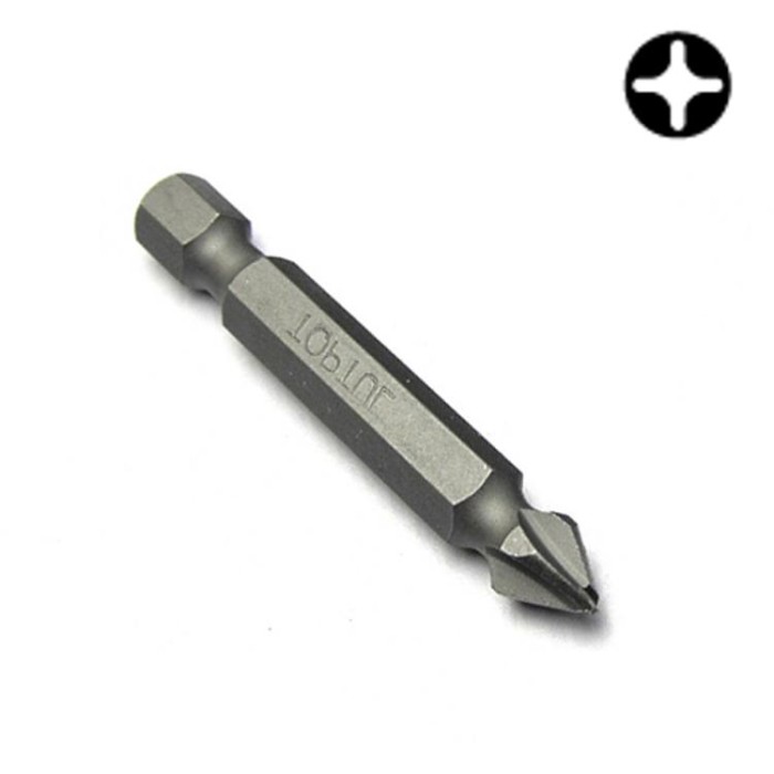 купить купить Бита PH2 50мм TOPTUL 1/4&quot; 2в1 (бита+зенковка по дереву) FWAA0802G  