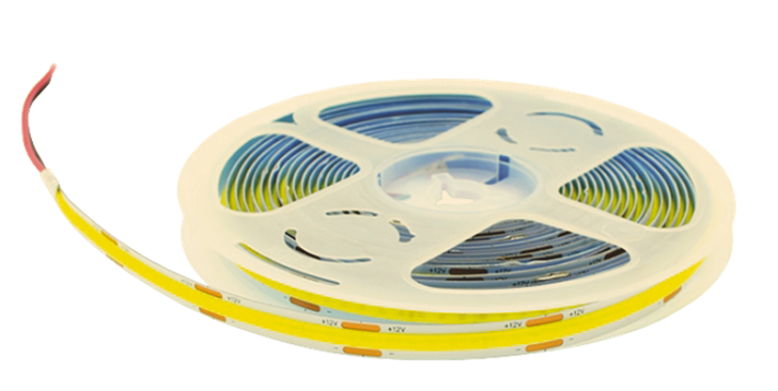 Світлодіодна стрічка  LEBRON L-LS, СОВ, 320LED, 10W/m, DC12V, 4000K, ІР20