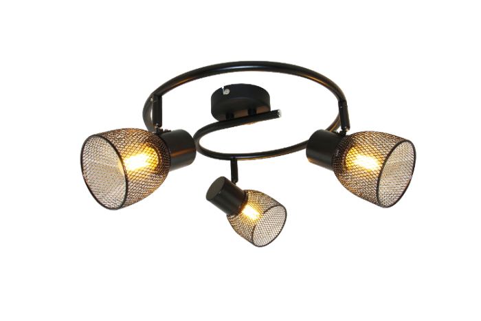 Світильник VELMAX V-TPL-SP017-3, max 35W, E27, 220V