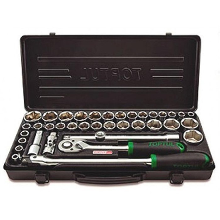 Набор инструментов для авто TOPTUL 1/2&amp;quot; (дюйм+метр.) 38ед. GBB38190
