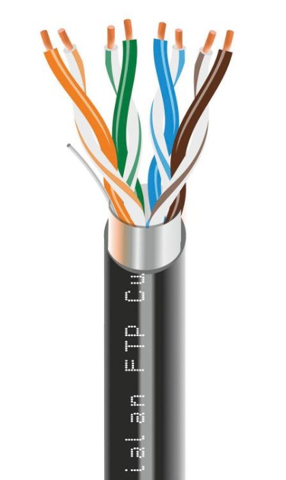 Кабель Dialan FTP Сat.5E 4PR CU 0.48 PE зовніш. (1м)