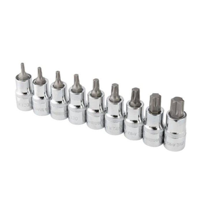 купить купить Набор бит TORX 1/2&quot;T20-T60, 55мм, S2, STORM INTERTOOL ET-8400  